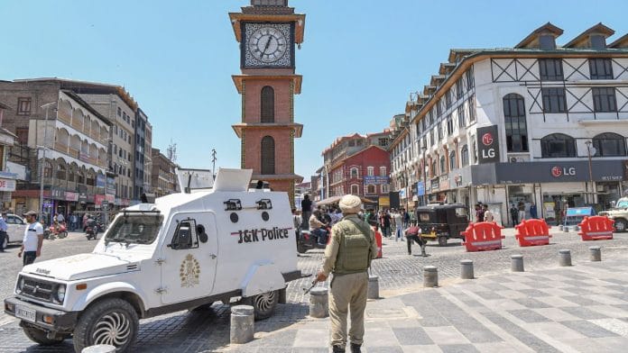 Representative image of Jammu and Kashmir Police. | ANI