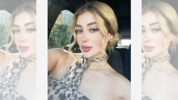 Mexican social media influencer, Valeria Marquez, 23, who was brazenly shot to death during a TikTok livestream in the beauty salon where she worked in the city of Zapopan, looks on in this picture obtained from social media. | Instagram\@v___marquez