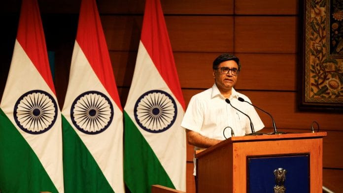 India's Foreign Secretary Vikram Misri | Photo: REUTERS/Priyanshu Singh