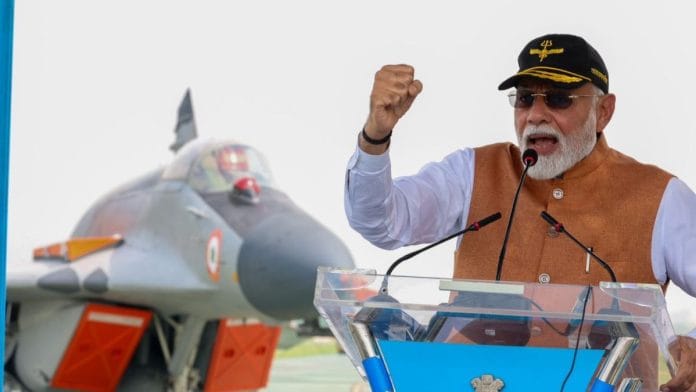 PM Modi's speech to IAF personnel at Adampur, Tuesday | X @narendramodi