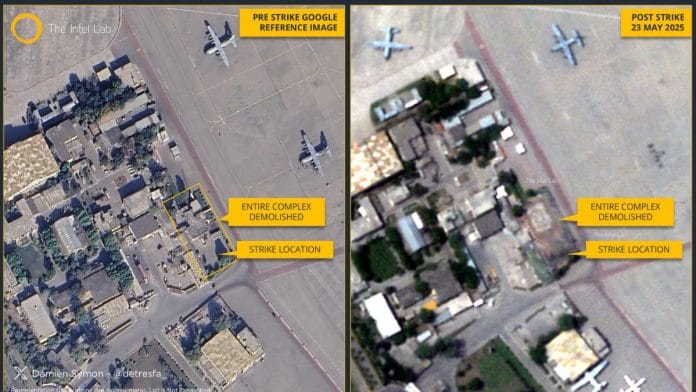 Fresh satellite imagery of PAF's Nur Khan airbase | X @detresfa_