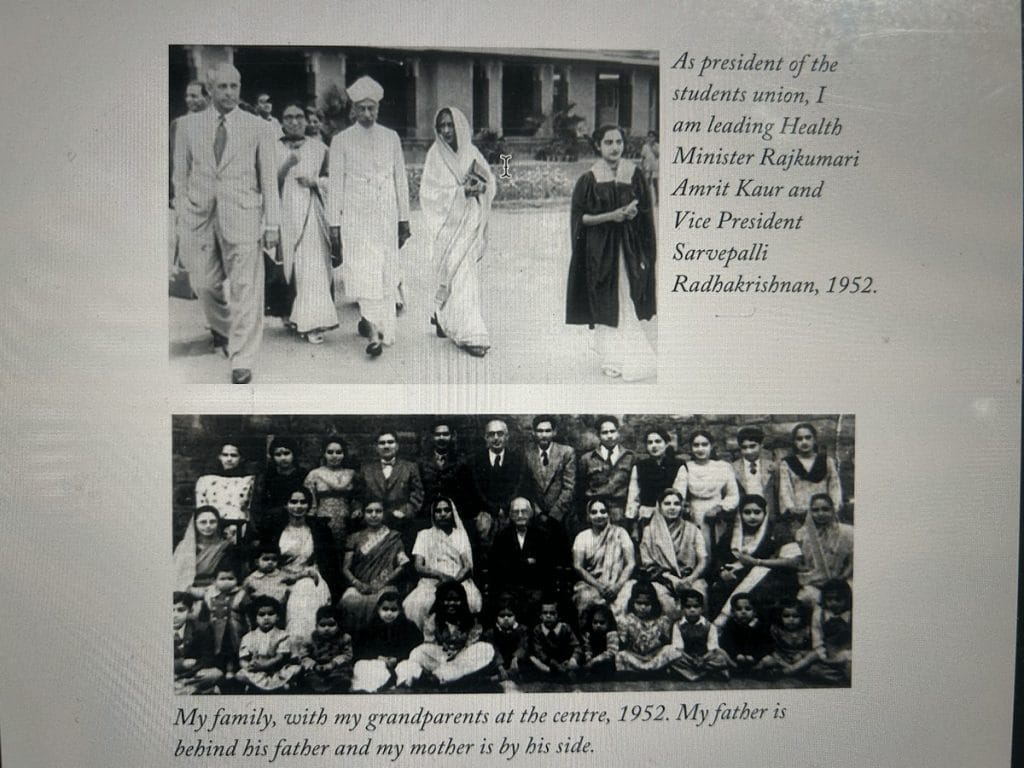 A page from Sneh Bhargava’s autobiography 'The Woman Who Ran AIIMS'