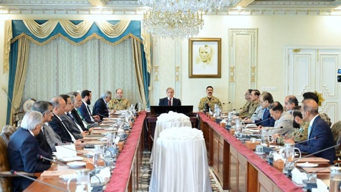 Prime Minister Muhammad Shehbaz Sharif chaired a meeting of the National Security Committee on 7 May, 2025 | X/@PakPMO