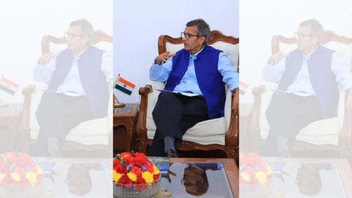 File photo of Defence Secretary Rajesh Kumar Singh | X @SpokespersonMoD