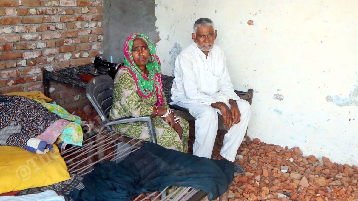 Diwaya Ram with his wife Rajjo Bai | Praveen Jain | ThePrint