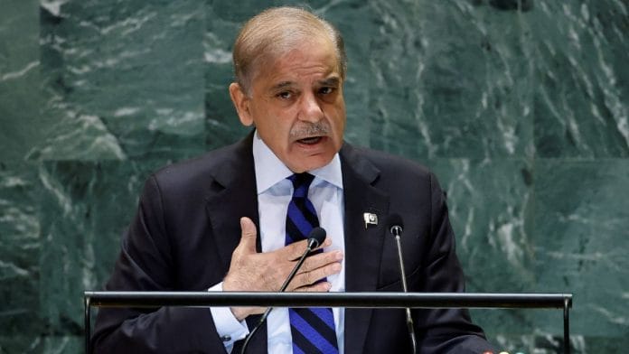 File photo of Pakistan PM Shehbaz Sharif | REUTERS/Eduardo Munoz