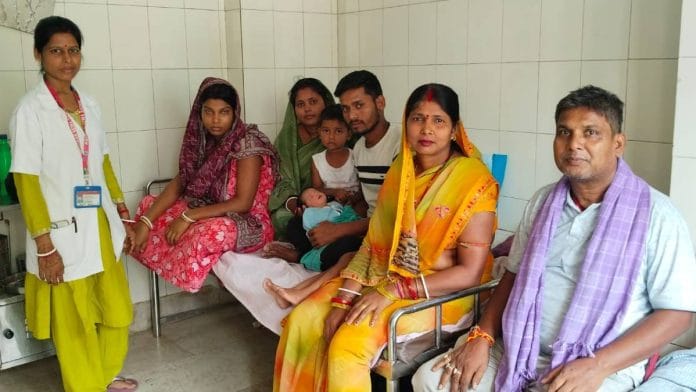 A Bihar family with their newborn named Sindoori | Photo: By special arrangement