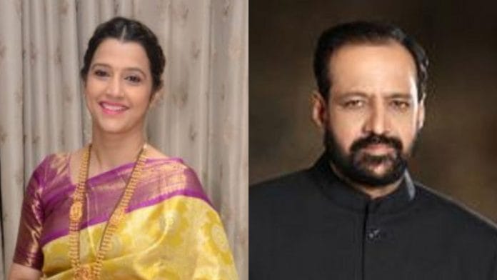 Tejasvee Ghosalkar and Vinod Ghosalkar | X/@Tejasvee15 and @VinodG_ShivSena