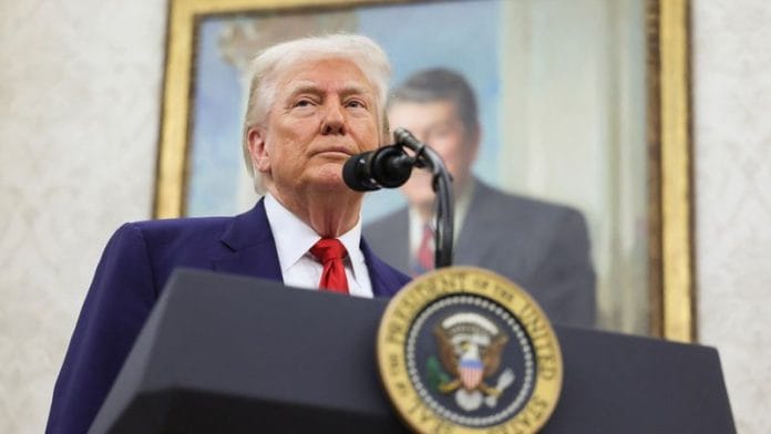 File photo of US President Donald Trump | Reuters