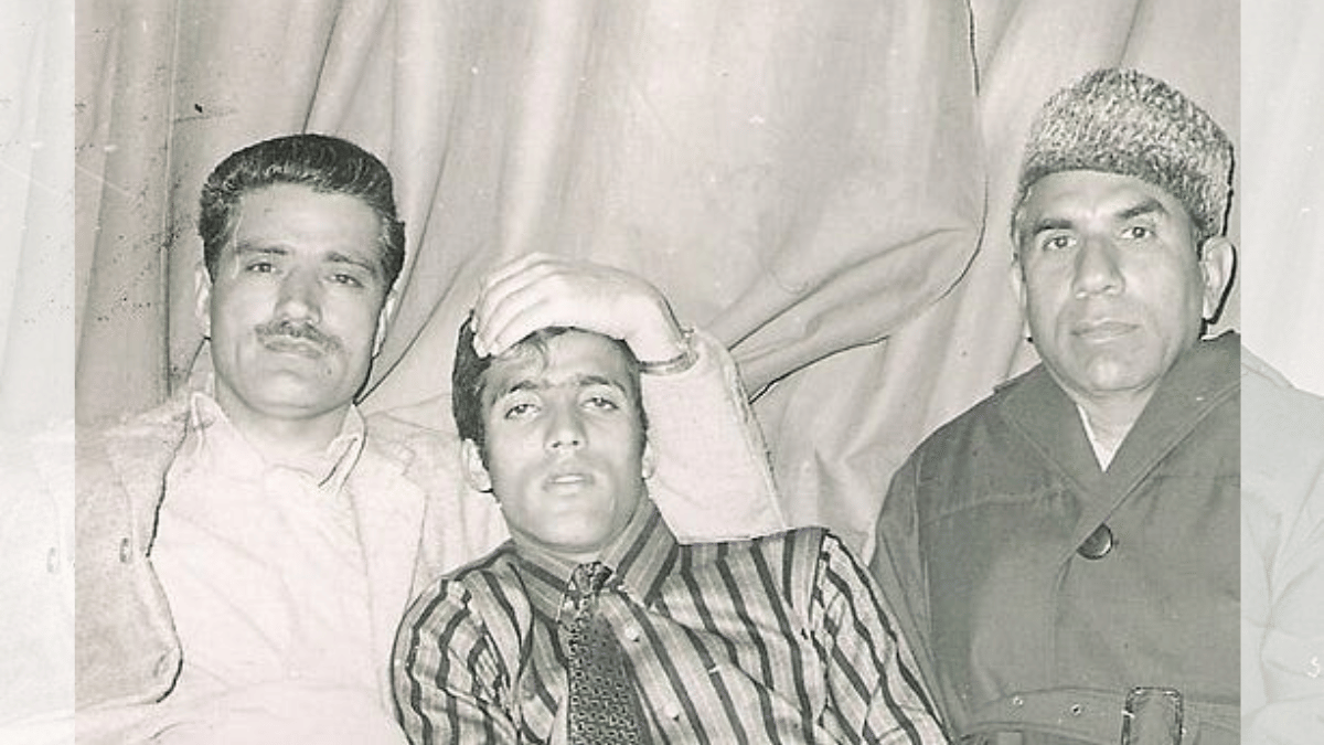 (from left to right) Kashmiri separatist Maqbool Bhat, hijacker Hashim Qureshi and another separatist Mir Qayyum | Commons