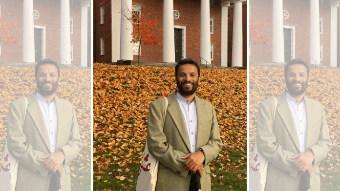 File photo of Ali Khan Mahmudabad, associate professor and head of the department of Political Science at Ashoka University | X/@Mahmudabad