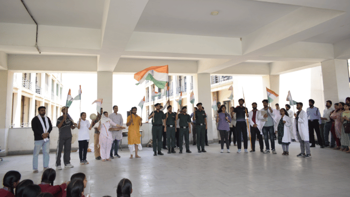 Central University of Punjab celebrating Rashtra Pratham with patriotic events | X/@cup_bathinda