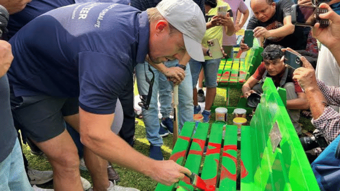 Former South African cricketer AB de Villiers had taken part in the project last year | By Special Arrangement