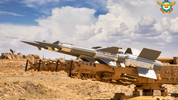 File photo of 'Pechora' surface-to-air missile system | X/@IAF_MCC