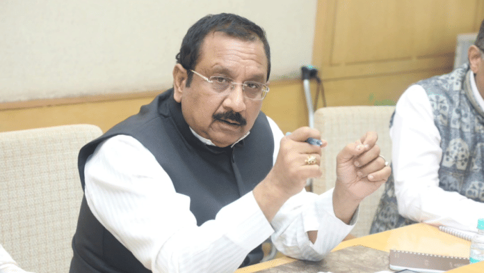 File photo of MP minister Kunwar Vijay Shah | Facebook/KunwarVijayShahBJP