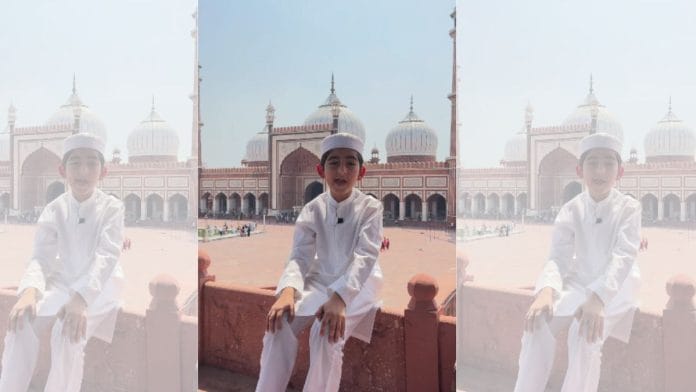 The grandson of the Shahi Imam of Jama Masjid has thanked Prime Minister Narendra Modi and the Indian Armed Forces for their “firm action against terrorism.” | Instagram@syedareebbukhariofficial