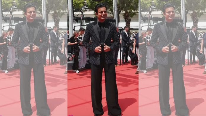Former IAS officer Abhishek Singh at Cannes | Source: Instagram/abhishek_as_it_is