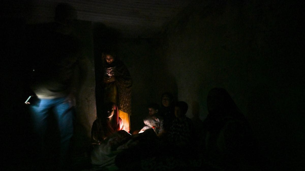 Hotel guests sheltering in basement during shelling | Suraj Singh Bisht | ThePrint