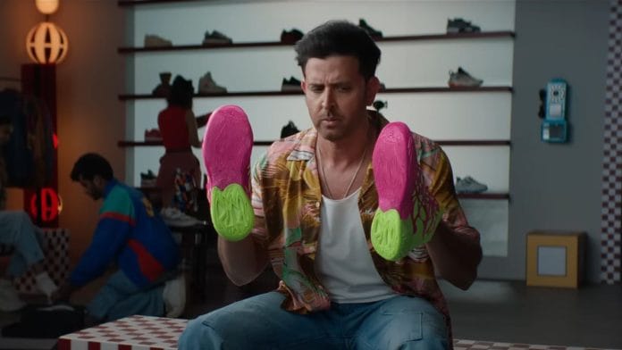 Hrithik Roshan in the 'Dink vs Dank' ad