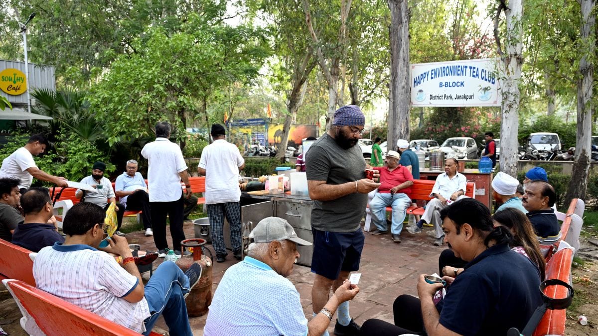 The Happy Environment Tea Club has male members aged between 40 and 85 years | Suraj Singh Bisht, ThePrint