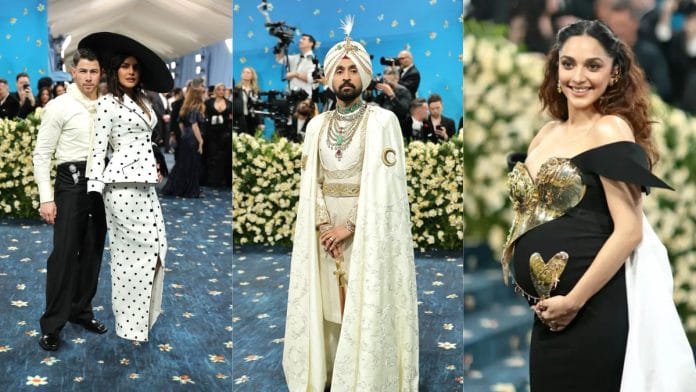 Priyanka Chopra & Nick Jonas, Diljit Dosanjh, Kiara Advani and others at the Met Gala 2025 | X