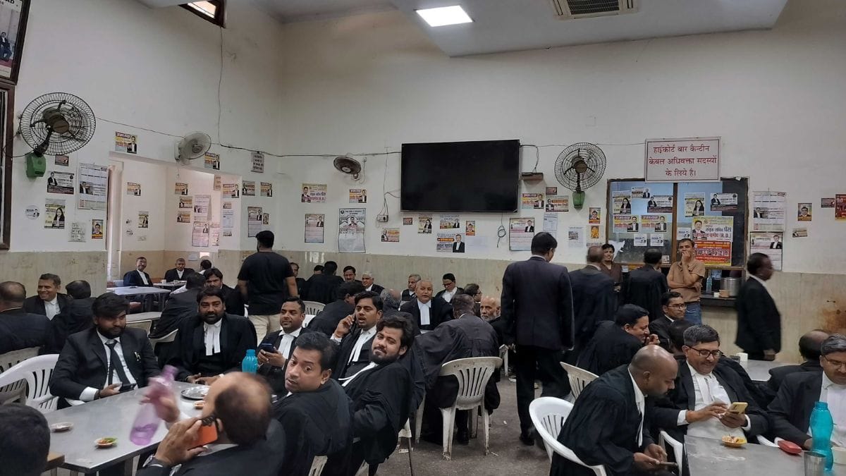 Canteen at Allahabad High Court | Shubhangi Misra, ThePrint