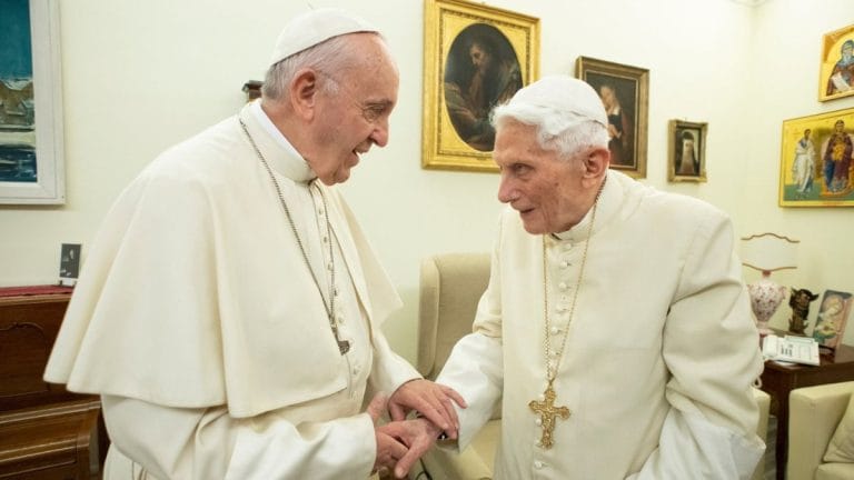 Pope Benedict gave Pope Francis a white box after his resignation. It had papers on 2012 leak