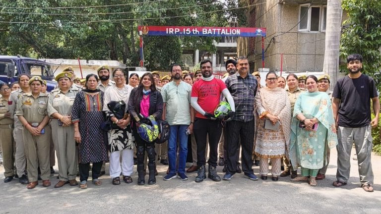 Delhi woman motorcycled to Kashmir with a mission. A day after Pahalgam terror attack