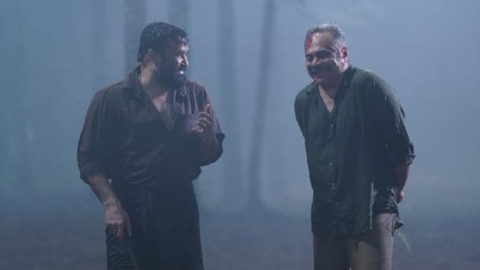 Mohanlal and Prakash Varma behind the scenes of Thudarum | By special arrangement