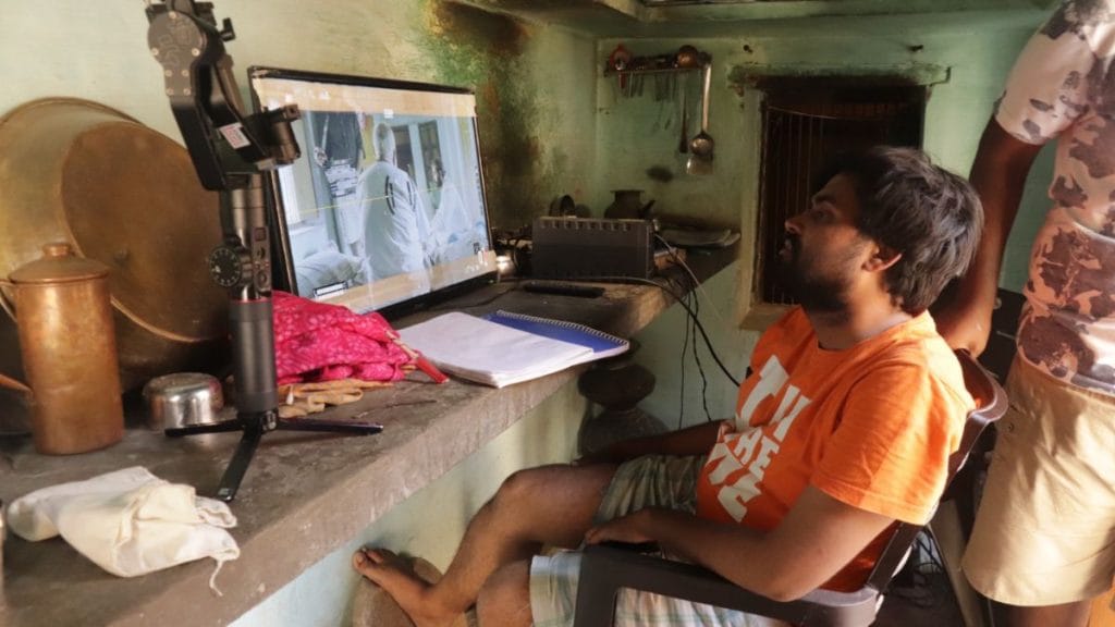 Director Ashish Nehra, at the sets of Pinjre Ki Titliyan. | By special arrangement 