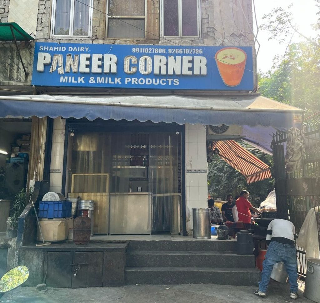 Paneer shop 