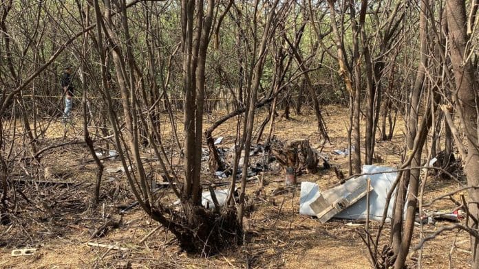 Drone remains were found in Bhuj’s Adipur area Saturday | Nootan Sharma | ThePrint