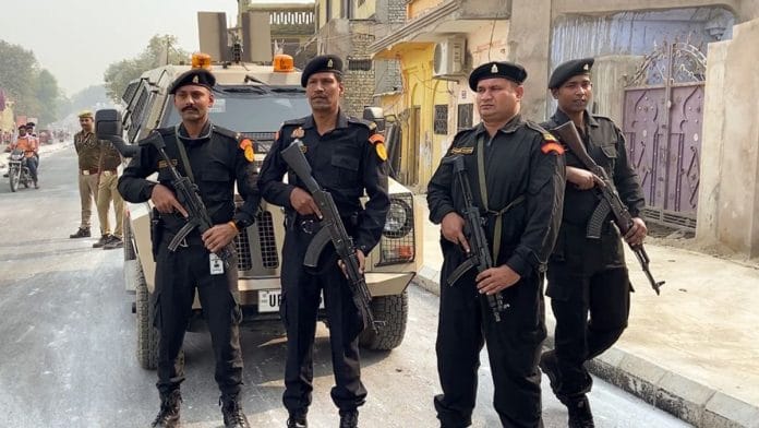 Representational image of Uttar Pradesh Anti-Terrorist Squad personnel | ANI