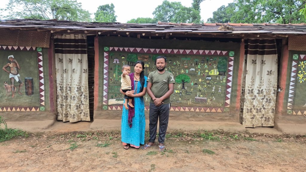 * Maan Singh Baghel at Dhurwa homestay in Dudhmaras village | Shubhangi Misra | ThePrint