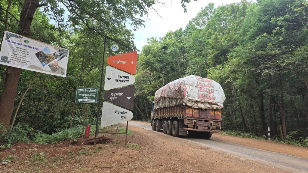 * Boards for various tourist spots at Kanger valley | Shubhangi Misra | ThePrint