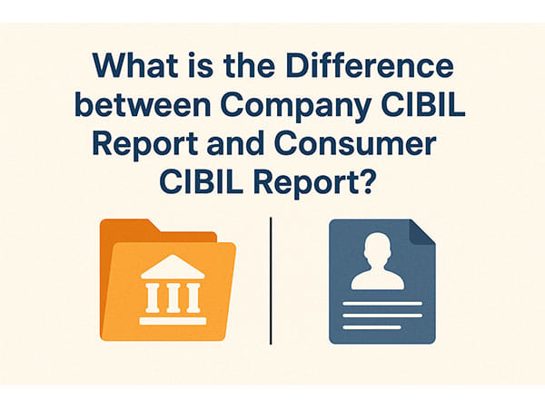 What is the Difference between Company CIBIL Report and Consumer CIBIL Report?