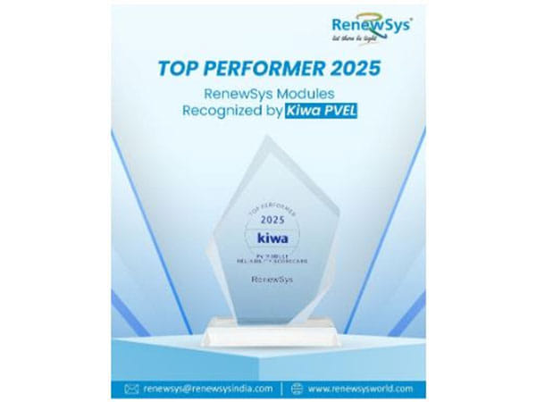 RenewSys Earns Prestigious Kiwa PVEL 'Top Performer' Status for 2025