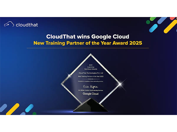CloudThat Wins Google Cloud New Training Partner of the Year Award 2025