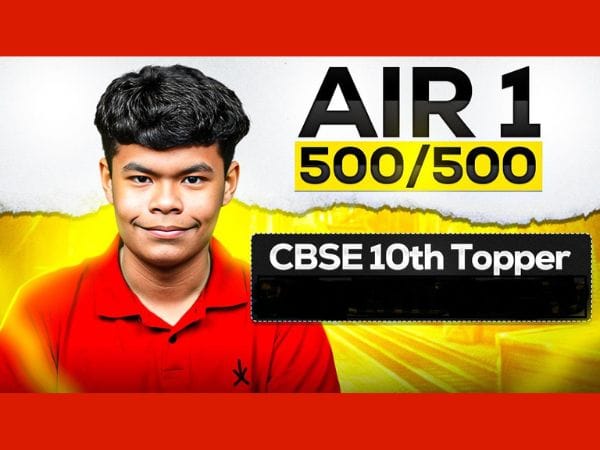 Scored a Perfect 500/500! CBSE Topper AIR 1 Aarav Malhotra Reveals His Study Hacks and Booklist!