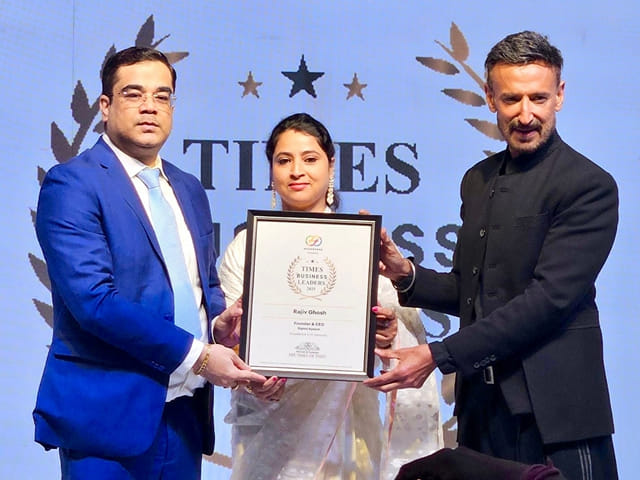 Digital Aptech CEO Rajiv Ghosh Awarded Times Business Leaders Award 2025