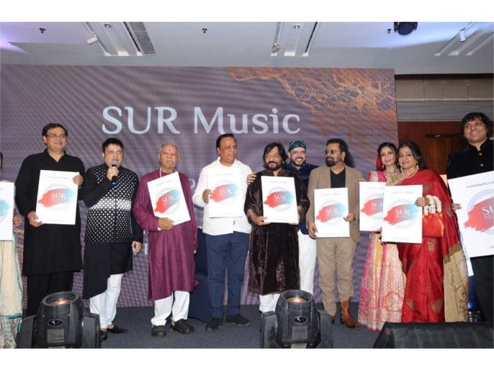Rajeev Mahavir's 'SUR Music' Launches in India with Musical Legends and Global Vision