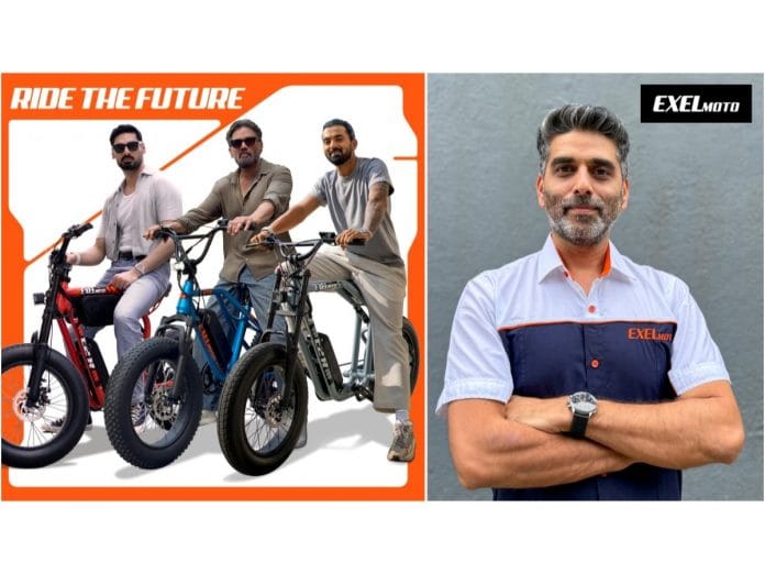Celebrity Capital Meets EV Disruption: Suniel Shetty, KL Rahul, Ahan Shetty & Akshai Varde Join Forces to Launch Exelmoto
