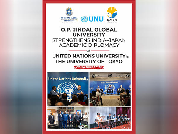 O.P. Jindal Global University Strengthens India-Japan Academic Diplomacy at United Nations University (UNU) and University of Tokyo