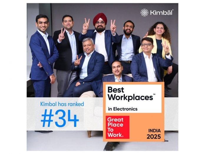 Trust on Overdrive: How Kimbal's People-First Playbook Catapulted It to India's Top Workplaces in 2025