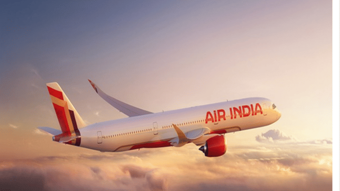 Representative Image (Photo/X@airindia)