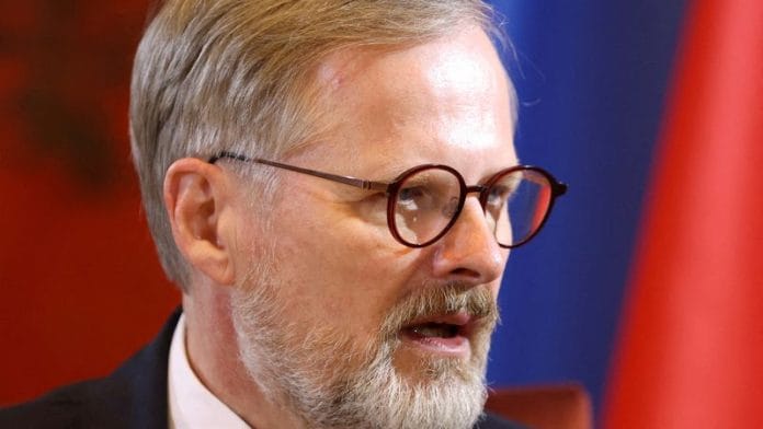 Czech Prime Minister Petr Fiala attends a meeting in Belgrade, Serbia, on 6 November 2024. | File Photo | Zorana Jevtic | Reuters