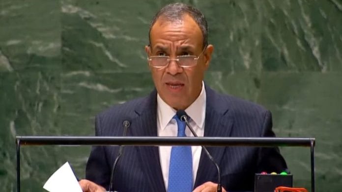 A file photo of Badr Abdelatty. | @MfaEgypt/ X