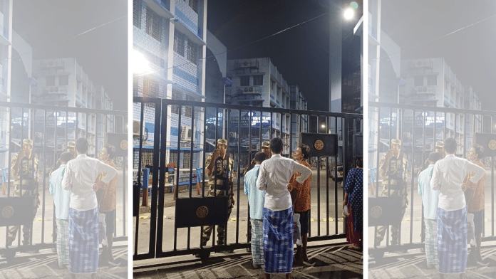CISF personnel deployed at Kolkata’s R.G.Kar Medical College and Hospital. Their presence has brought a sense of security inside the campus | Priyadarshini Basu | ThePrint
