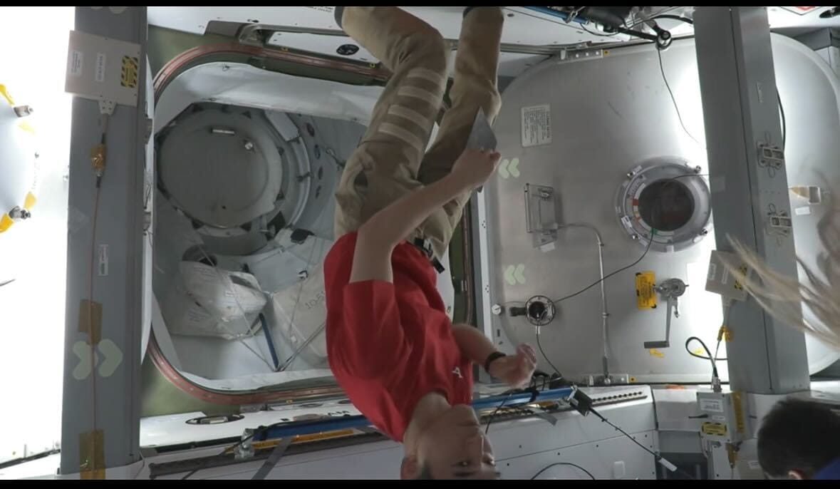 Japanese astronaut and commander Takuya Onishi. He has been aboard 218 days. | @Axiom_Space/ X