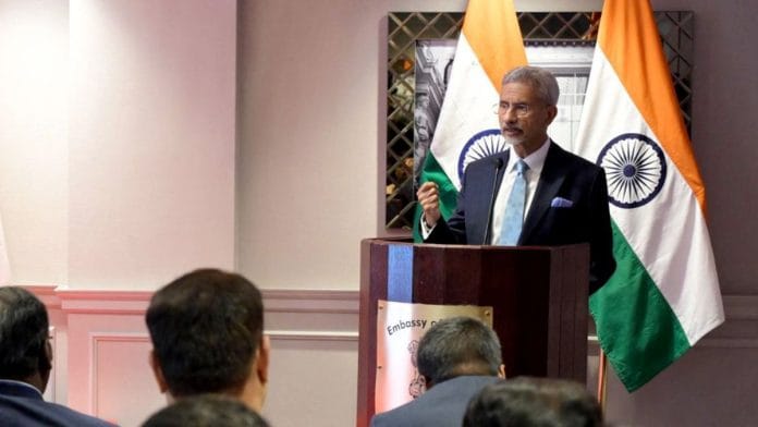 External Affairs Minister S Jaishankar interacts with members of Indian community of Belgium and Luxembourg | Photo: X/@DrSJaishankar